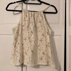 Lace Halter Top from Anthropologie